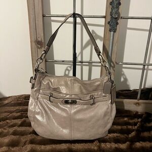 Coach Chelsea Silver Ashley Bag
